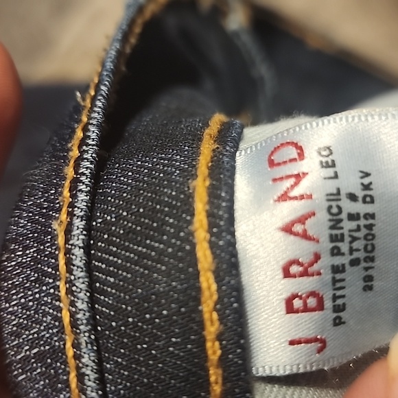 J Brand Petite Pensil Leg Dark Jeans size 29 - Picture 5 of 8